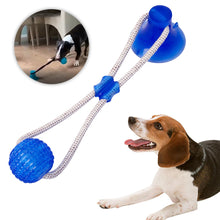 Load image into Gallery viewer, Pet Molar Bite Toy Multifunction Floor Suction Cup Dog Toy With Ball