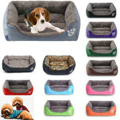 Large Pet Dog Cat Bed Puppy Cushion House Pet Soft Warm Kennel Mat Blanket 3XL