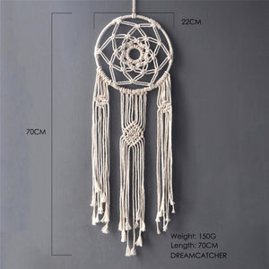 nordic dreamcatcher tapestry room decoration farmhouse decor handmade dreamcatcher  macrame dreamcatcher   gift for women men