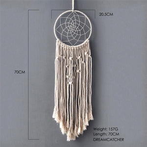 nordic dreamcatcher tapestry room decoration farmhouse decor handmade dreamcatcher  macrame dreamcatcher   gift for women men