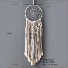 Load image into Gallery viewer, nordic dreamcatcher tapestry room decoration farmhouse decor handmade dreamcatcher  macrame dreamcatcher   gift for women men