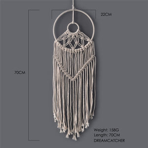 nordic dreamcatcher tapestry room decoration farmhouse decor handmade dreamcatcher  macrame dreamcatcher   gift for women men