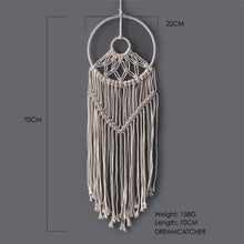 Load image into Gallery viewer, nordic dreamcatcher tapestry room decoration farmhouse decor handmade dreamcatcher  macrame dreamcatcher   gift for women men