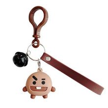 Load image into Gallery viewer, Cute Korean Women Men Cartoon Character Keychain Key Rings Bags Pendant Birthday Gifts Key Hook for Girls Boys Dropshipping