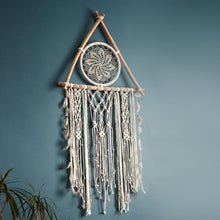 Load image into Gallery viewer, nordic dreamcatcher tapestry room decoration farmhouse decor handmade dreamcatcher  macrame dreamcatcher   gift for women men