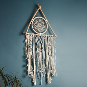 nordic dreamcatcher tapestry room decoration farmhouse decor handmade dreamcatcher  macrame dreamcatcher   gift for women men