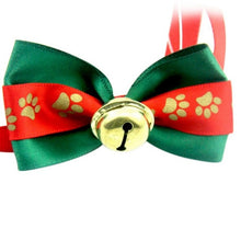 Load image into Gallery viewer, Christmas Wedding Cats Dog Tie Decor Dogs Bowtie Collar Holiday Decoration Christmas Grooming Pet Supplies 2019