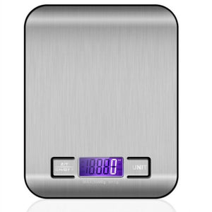 Stainless Steel Kitchen Scale Electronic Weighing 5Kg 10Kg Household Kitchen Scale Food Mini Gram Scale Jewelry Said