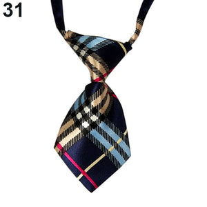 New 14 Pure Colors Transer Adjustable Dog Cat Pet Cloth Adorable Grooming Tie Necktie Grooming Bow Tie