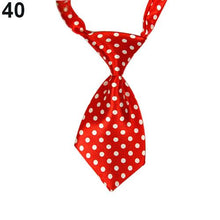 Load image into Gallery viewer, New 14 Pure Colors Transer Adjustable Dog Cat Pet Cloth Adorable Grooming Tie Necktie Grooming Bow Tie