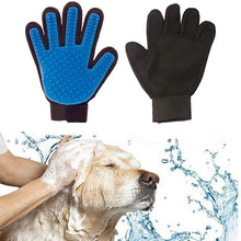 Load image into Gallery viewer, 1Pcs Pet Dog Cat Grooming Deshedding Brush Silicone Pet Hair Removal Bath Cleaner Massage Glove Comb Promote Blood Circulation