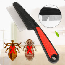 Load image into Gallery viewer, Pet Grooming Comb Teeth Shedding Hair Flea Lice Removal Brush Dog Cat Supplies Pet Massage Hair Comb Brush