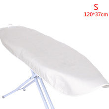 Load image into Gallery viewer, Home Universal Silver Coated Padded Ironing Board Cover &amp; 4mm Pad Thick Reflect Heavy Heat Reflective Scorch Resistant 2 Sizes