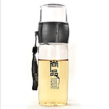 Load image into Gallery viewer, Portable 400ML Tea Infuser Bottle Plastic Water Bottle Chinese Tea Strainers Tea-pot Heat-Resistan Outdoor Travel Kung Fu Teapot