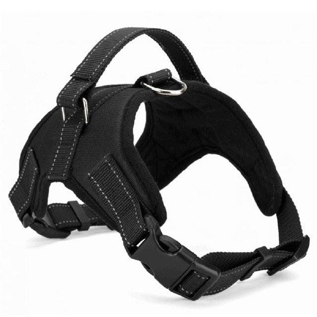 Nylon Heavy Duty Dog Pet Harness Collar Adjustable Padded Extra Big Large Medium Small Dog Harnesses vest Husky Dogs Supplies