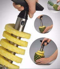 Load image into Gallery viewer, Easy Gadget Kitchen Fruit Pineapple Corer Slicer Cutter Peeler Stainless Steel